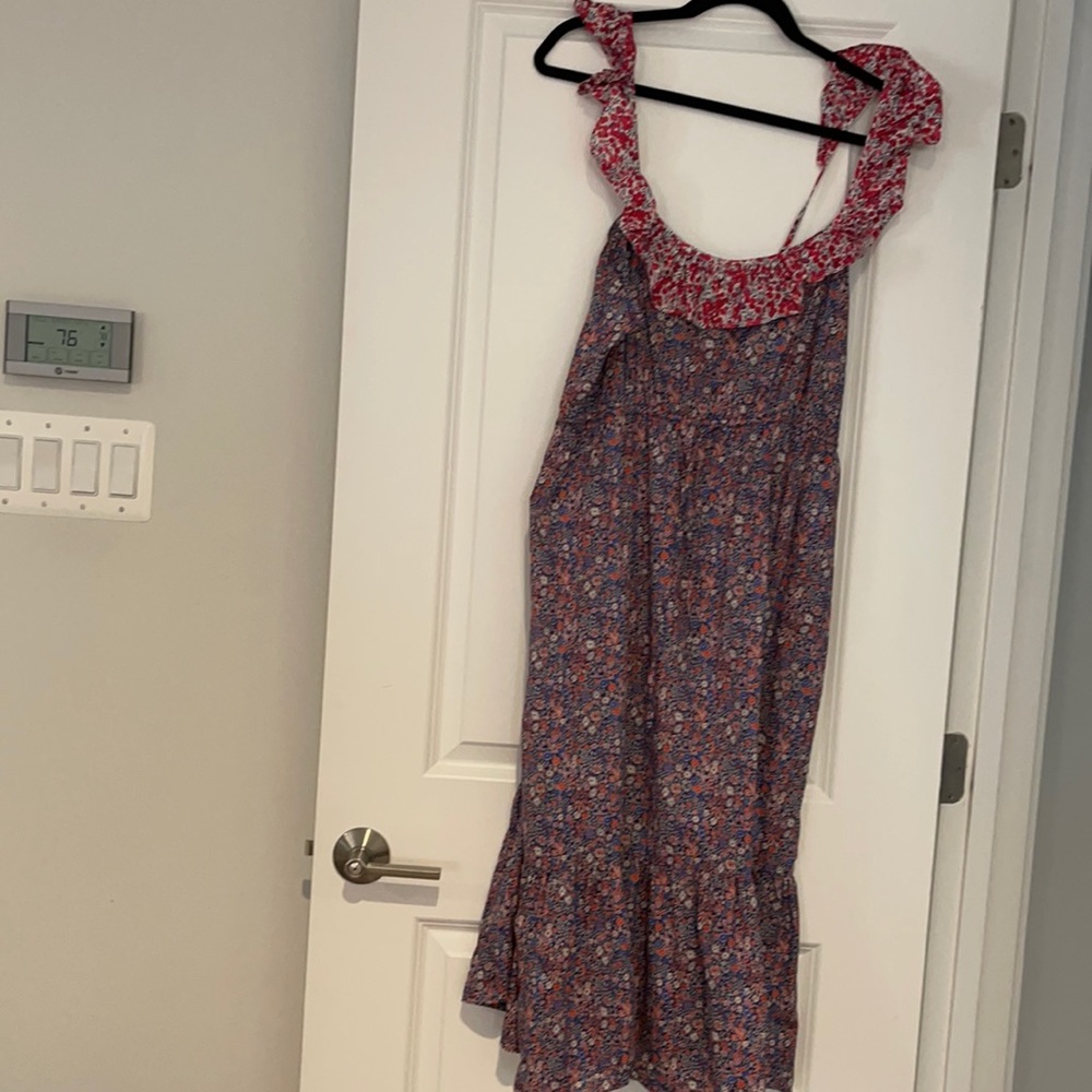 Flowered sundress multicolored